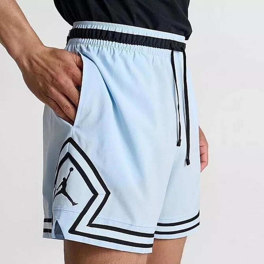 Men Nike Air Jordan Jumpman DRI-FIT Diamond Shorts Sz 2XL Blue Black FQ2989 441 - Picture 5 of 6